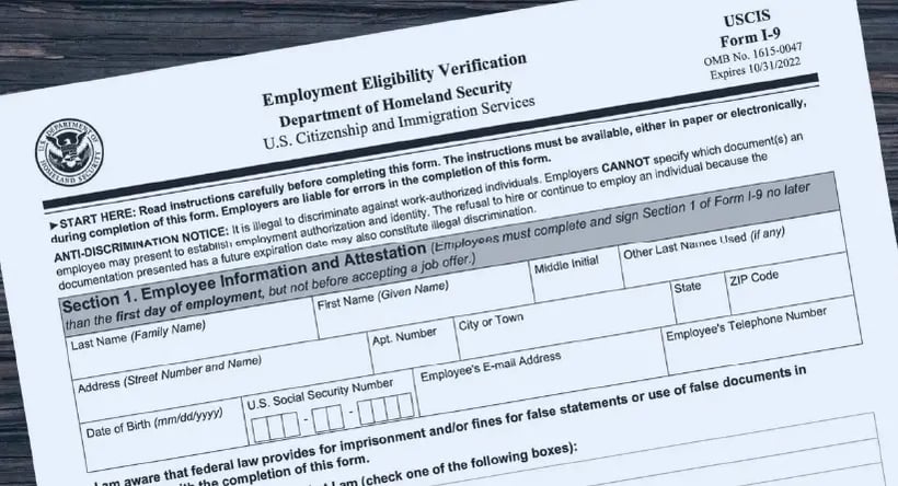 What is i-9 remote verification